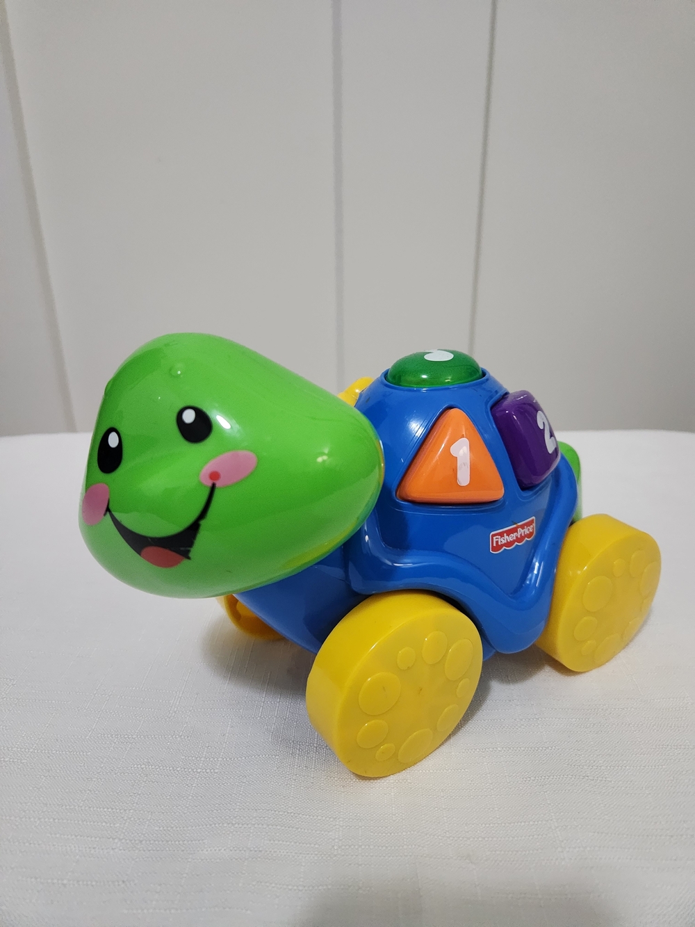 Fisher-Price Laugh And Play Roll Along Turtle